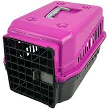 Caixa De Transporte N2 Pet Viagem para Cachorros Gatos Coelhos - Rosa chiclete - Visão 2