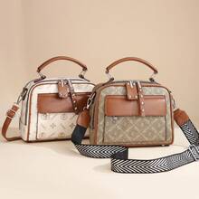 Women Shoulder Bags - 字母款米白色 - 查看 4