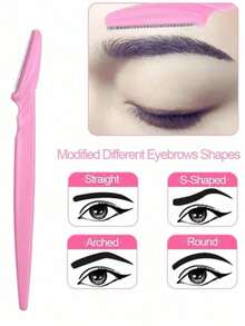 12 Stücke Hochwertige Augenbrauen- und Gesichtshaartrimmer-Set - Edelstahl Haarentfernung, mit Sicherheitsschutz, ergonomisches Design für Augenbrauen, Ohren, Nasenhaarpflege, parfümfrei, Gesichtshaarstyling | Modernes Schönheitswerkzeug | Rasierer, Pinzetten, Sommergeschenk