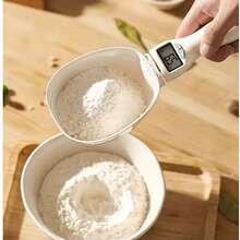 Kitchen Digital Food Measuring Spoon Scale Pet Food Measuring Spoon Scale Suitable For Cat And Dog Food Measuring Flour Spoon ﻿ - White - View 6