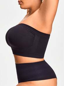 1 pieza Sujetador moldeador invisible sin aros para mujer de talla grande, cómodo y sexy, sin relleno