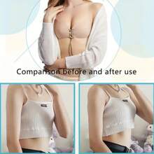 3 paia di reggiseni adesivi invisibili, reggiseni push-up senza cuciture e senza spalline in silicone, reggiseni senza schienale, reggiseni invisibili riutilizzabili in silicone senza schienale, reggiseni adesivi ipoallergenici per abiti da sera, abiti da sposa, costumi da bagno e abiti senza schienale