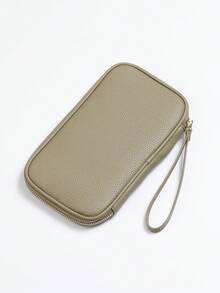 Multi-Function RFID-Blocking Universal Passport Holder Travel Organizer, Coin Purse With Card Slots - Grey - View 4