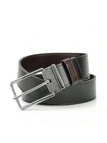 Cappuccino Dress Shoe 113 + Double-Sided Dress Belt - Rỉ Nâu - Xem 3
