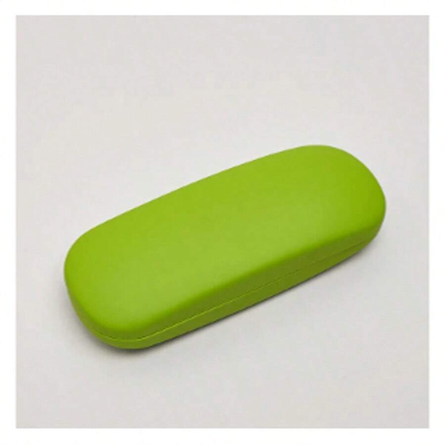 Simple Solid Candy Color Leather Reading Glasses Case Sunglasses Hard Organization Students Optical Myopia Glasses Box Holder