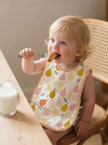 1PC Toddler Sleeveless Feeding Bib,Waterproof Washable Soft Toddler Bibs - Multicolor - View 8