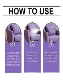 Furniture Fabric Waterproof Spray, Convenient Daily Home Sofa Cleaning Stain Repellent Spray