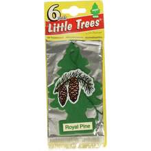 LITTLE TREES Car Air Freshener Hanging Paper Tree For Home Or Car Royal Pine 6 Pack - 6個(1包) - 查看 5