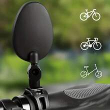 1pc/2PCS Bike Mirror 360 Degree Adjustable Rotatable Handlebar Mirror Wide Bycicle Accessories Cycling Rear View Mirror