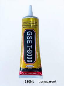 1 件 110 毫升/3.3 盎司 T8000 智能手机显示屏胶水、手机屏幕胶水、专业强度塑料和陶瓷胶水、超强粘性透明 - 彩色 - 查看 14