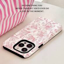 2-In-1 Pink Lily Protective Case - Durable, Shock-Resistant, Fashionable Protection - Compatible With IPhone 16, 15, 14, 13, 12, 11, Plus, Pro, Max, Perfect Birthday Gift For Friends - Multicolor - View 8