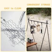 Barbecue Basket: The Perfect Barbecue Accessory For Sausages, Picnics And Camping!Kitchen Supplies Come With Basting Brush - Bạc - Xem 7