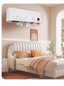 1pc风扇（空调扇使用指南）有效导流空调风，避免空调直吹而造成身体伤害（具体效果可以看视频）空调配件，家居必备用品，空调扇，小风扇，空调挡风板