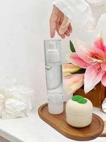 1/2pcs Acorn Wooden Tray, Long Oval, Rectangular Tray, Wooden Tray, Beauty Display Tray, Perfume Tray, Bathroom Tray, Tableware Wooden Tray, Cake Tray, Kitchen Tray, Birthday Display Rack, Garden Tray, Cupcake Tray, Suitable For Birthday, Thanksgiving, Halloween, Easter, Valentine's Day, Christmas Decorations, Table Decorations, Suitable For Dessert, Cake, Bread, Perfume, Jewelry, Bath Products, Cosmetics - Multiple Specifications - View 6