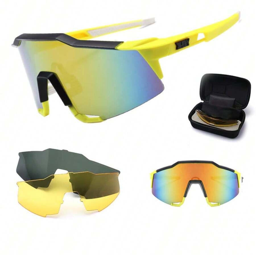 Gafas polarizadas, resistentes al viento, para montar en bicicleta