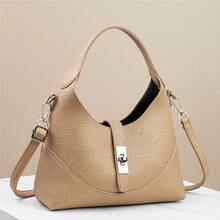 Women Shoulder Bags - 卡其 - 查看 8