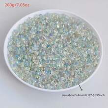 100g/200g, 3.53oz/7.05oz Natural Colorful Moonstone Pebbles, Lapis Lazuli, Red Jade, Black Tourmaline, Suitable For Home Decor, Plant Pot Decorations, Aquarium Decor, Office Decor And More