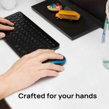 Logitech M185 Wireless Office Mouse Plug And Play, Driver-Free, Long-Lasting Battery Life, 1000DP Precise Tracking, Quiet Button Design, Compatible With Laptops And Desktops