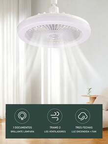Ceiling Fan - Black - View 6