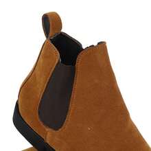 Botines Hombre en, Botines Tobilleros Cómodos Antideslizantes, Zapatos Casuales Amarillo Mostaza Talla 42 (260mm / 10.2in) - Multicolor - Ver 9