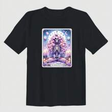 3pcs/4pcs/Tarot Style Meditation For People, DIY A-Level Washable Patches For Clothes, Heat Transfer Stickers For Women's/Men's T-Shirts, Backpacks, Pillows, Decorative Badges, Labels, Baseball Caps, Backpacks, Etc