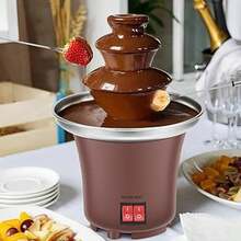 Máquina de derreter elétrica de 3 camadas, fonte de fondue de chocolate - Tipo de Enchufe A Japonés (100V) - Ver 3