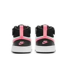 Nike Court Borough Mid 2 (TDV) Casual High-Top Sports Shoes For Adolescents