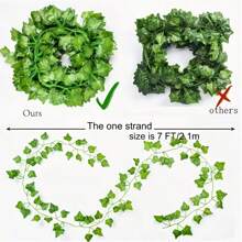 1 PIEZA/12 PIEZAS/24 PIEZAS Planta artificial de hojas de batata para decoración de fiestas de cumpleaños, bodas, como flores de novia, decoración del hogar, comedor, dormitorio, decoración de alféizar, decoración de San Valentín, Año Nuevo y jardín exterior