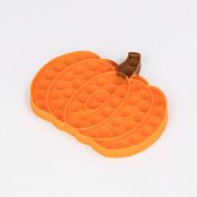 Brinquedo Sensorial de Alívio de Estresse Bolha de Plástico Abóbora Amarela, Brinquedo Sensorial Estourando Bolhas com o Dedo, Brinquedo Popular de Alívio de Estresse para Adultos e Crianças, Decoração de Jogo de Festa para Natal, Halloween, Brinquedo de Relaxamento, Jogo de Empurrar e Estourar Diversão para Crianças e Adultos