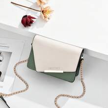 Women Shoulder Bags - 白色配綠色 - 查看 2