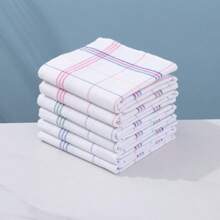 1/2/4/6/8/12 pièces Serviettes de cuisine ultra-douces, super absorbantes, à motifs carreaux et rayures, chiffons à vaisselle rouges / bleus / noirs, parfaits pour la maison et la salle à manger