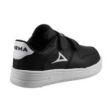 Tenis Niño Pirma Comodos Escolares Agujetas Suela Baja - Negro - Ver 5