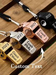 1PC Personalized WHISTLE NECKLACE Gifts Coaches Whistles Custom Football Basketball Baseball Hockey Soccer School,Multi-Functional,Durable,Ornamental,Reusable,Exquisite,Stylish,High-Quality,Colorful,Modern,Custom,Personalized,Unique