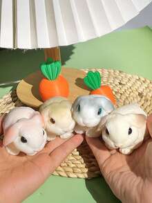 1 Đồ chơi bóp thỏ Jumbo 6,28 inch, Cảm giác siêu thoải mái và mềm mại, Đồ chơi bóp Fidget di động, Giảm căng thẳng dễ thương và di động, Taba Squishy, Đồ chơi bóp Fidget di động khi đi du lịch, Squisy giảm căng thẳng, Hoàn hảo cho mọi lứa tuổi, Quà tặng lý tưởng cho ngày lễ, Quà tặng nhỏ dễ thương, Quà tặng tiệc tùng, Halloween, Quà sinh nhật, Đồ nhồi túi tiệc, Đồ nhồi tất Giáng sinh, Đồ nhồi túi quà tặng - Nhiều màu - Xem 7