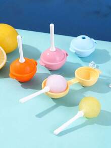 1 件棒棒糖、冰球、冰淇淋模具、婴儿硅胶冷冻托盘、家用冰棒模具、冰箱冰块托盘