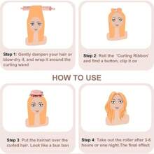 2/4/6pcs Non-Heat Satin Curlers Set, Including Curler And Hair Cap, Suitable For All Hair Types Including Long, Short And Curly, Can Be Used While Sleeping,Back To School,Travel Holiday Essentials,Hair Accessories For Women,Hair Curlers,Curly Hair Brush,Rollers,Curly Hair Products,Curler,Rollers For Hair,Hair Curl,Curly Hair Tools,Hair Roller,Curly Hair,Heatless Curl,Heatless Curls,Hair Curler,Barber,Hair Tools,Hair Products,Hair Curlers,Barber Accessories,Travel,Rollers,Hair Stuff,Hair Accessories,Curly Hair Products,Curler,Rollers For Hair,Hairdressing Equipment,Hair Curl,Curly Hair Tools,Hair Roller,Christmas,Barbershop,Hair Curling Iron, Barber Accessories, Hair Accessories, Curling Iron, Hairdressing,Heatless Waves,Travel Essentials,Hairstyle,Hairdressing