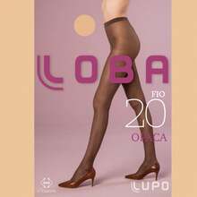 Meia Calça Opaca Fio 20 Loba Lupo 5898-001 - Bege - Visão 3