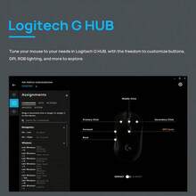 Logitech Ratón para juegos G403 HERO, 16000 DPI, seguimiento de precisión, efecto de iluminación RGB colorido, peso ajustable, diseño ergonómico, con cable, universal