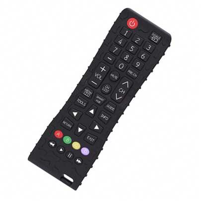 Baby Teething Stick Toys, Silicone Chew Molar Pacifier Soother, Safer Imitation Remote Control Teeth Care