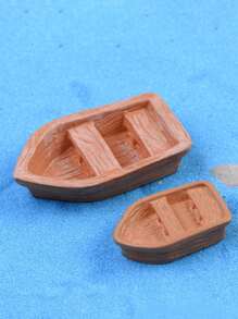 Size Suit Assault Boat Boat Resin Ornaments Assembly Accessories Model Moss Micro Landscape Ornaments Stereo