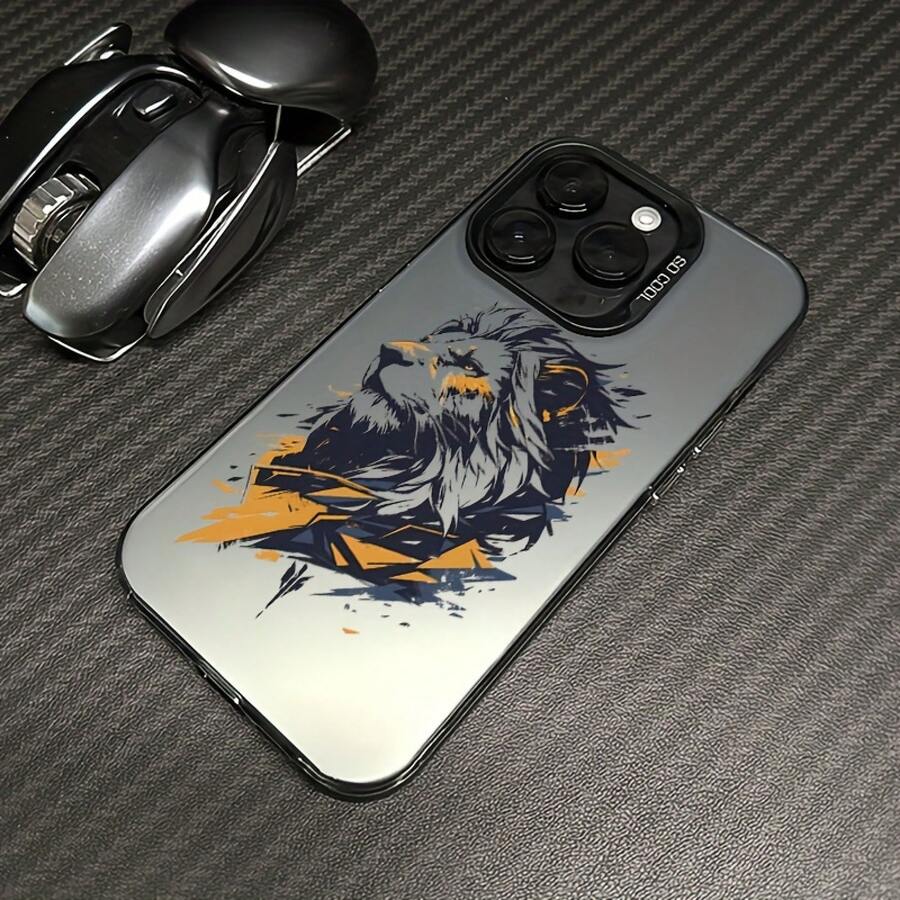Funda para iPhone 17/17 Air / Pro Max, 16,15 14 PLUS 13,12 11Pro - Rey del Bosque: Absorción de impactos antideslizante ligera diseño moderno protección alta calidad cojín aire funda suave unisex - Morado - Ver 1