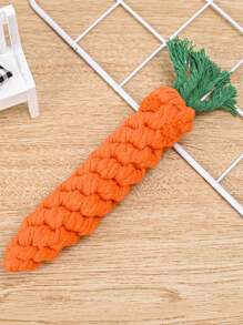 Carrot Dog Rope Toys For Dogs, Durable Chew Toys For Aggressive Chewers, Entertainment & Interaction, Teeth Cleaning And Chewing