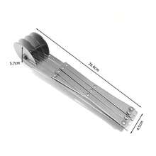 5-Wheel Cake Cutter, Stainless Steel Pizza Slicer, Expandable Pizza Cutter Multi Circle Cake Bread Pastry Dough Roller Cutting Tool Baking Accessories - Premium Cake Cutting Machine