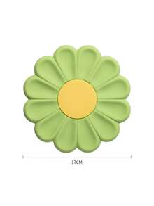 Daisy Flower Silicone Heat Insulating Mat Anti-Scalding High Temperature Resistant Pot Mat Premium Feeling Putting Pots And Pans Table Vegetable Mat Silicone Mat For Kitchen Countertop Non-Slip Heat Resistant Heat Insulating Mat Modern Design Pot And Pans Mat Silicone Table Mat Easy To Wash. - Multicolor - View 21