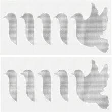 10Pcs Door Window Screen Repair Patch Set, Sliding Pet Mesh Screen Door Repair Patches, Strong Adhesive Screen Repair Stickers For Repair Holes Tearing - Heavy Duty Tear Resistant Patch, DIY Home Screen Fix, Anti-Mosquito Net Patch, For Pet Owners, Renters, Homeowners, Summer Prep, Moving Season, Labor Day , Back To School Essentials