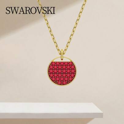 Swarovski Collana da donna Swarovski GINGER, regalo di compleanno per fidanzata, catena per clavicola 5642941