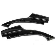 Smooth Black Left Rear Bumper Distributor Diffuser Valence Lower Spoiler Lip Bumper Splitter Apron Suitable For 2016-2019 Civic 4-Door Sedan Models