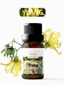 EMBRACEX. 1pc Ylang-Ylang Fragrance Essential Oil, Suitable For Various Scenarios Like Diffuser/Humidifier, Holiday Gift, Fresh Floral Scent With Long-Lasting Aroma - Ylang - View 2