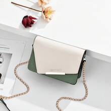 Women Shoulder Bags - 白色配綠色 - 查看 8