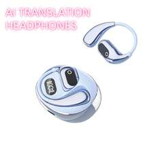 TWS99 AI Tranlation Headphones Wireless Headphones, TWS , Light-Weight Headphones, Wireless Earbuds Built-In Microphone, Excellent Sound Quality, For Running And Walking - Màu xanh lam - Xem 1